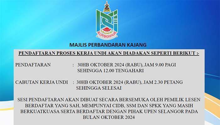 kerja undi oct 2024 0