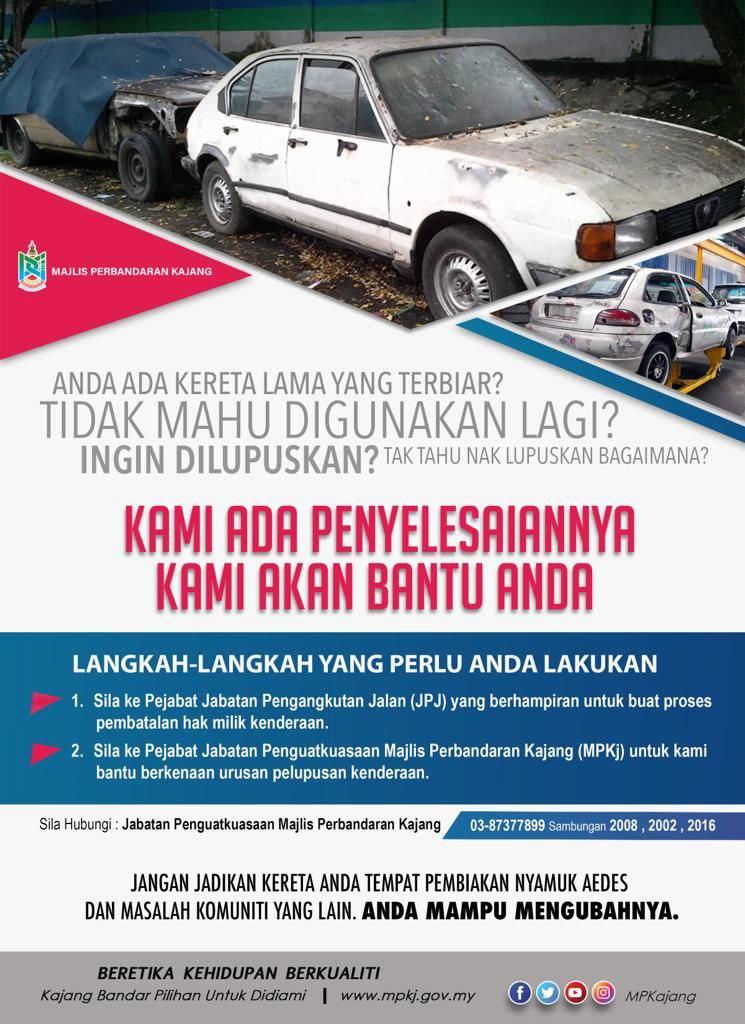 mpkj iklan pelupusan kenderaan